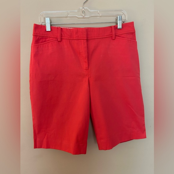 Talbots Red Bermuda Shorts. Size 6 with 10 1/2 inseam. - Picture 1 of 3